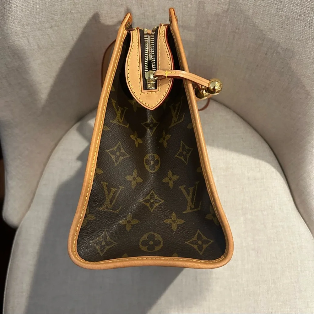 Louis Vuitton Monogram Popincourt Shoulder Bag - Brown and Tan - Picture 3 of 12